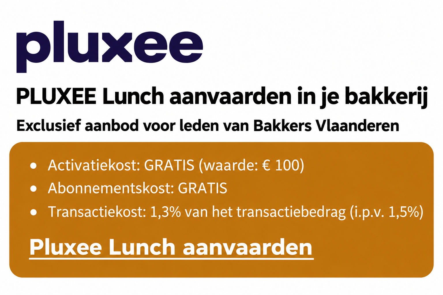 Maaltijdcheques ledendeal